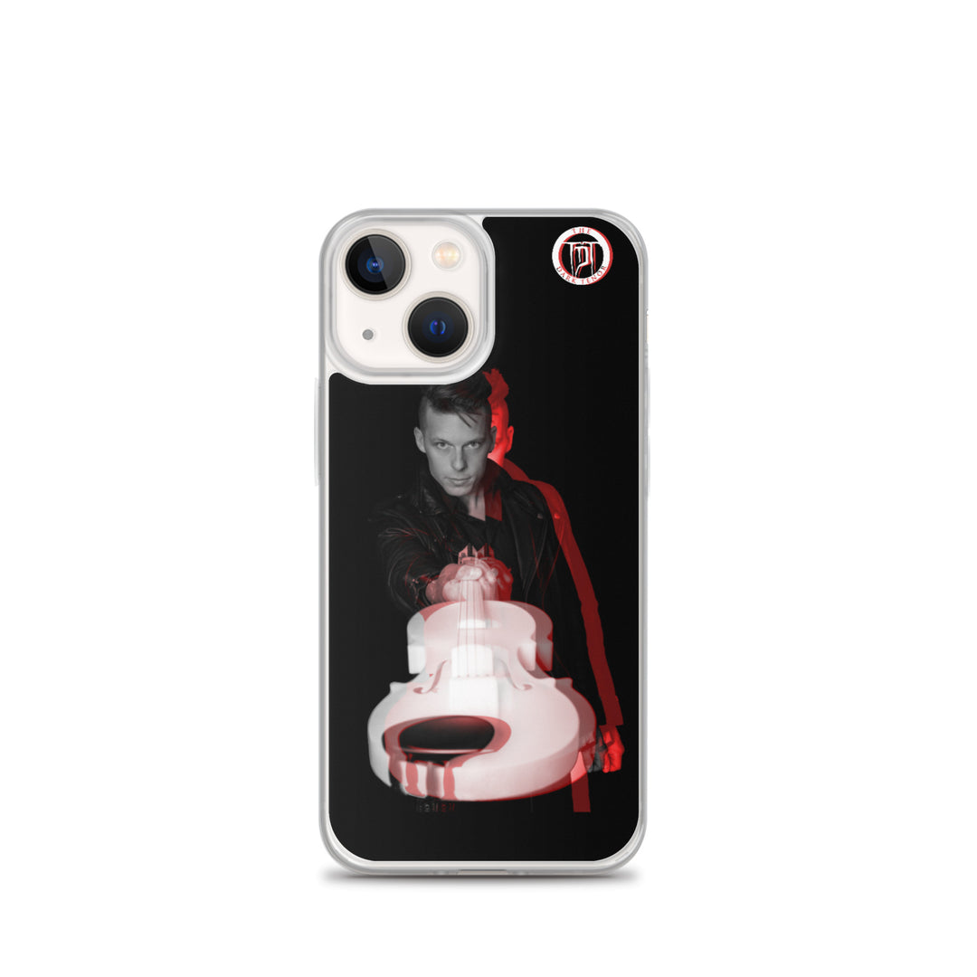 Apple iPhone Phone Case - Violin, Shdow Rebel Red