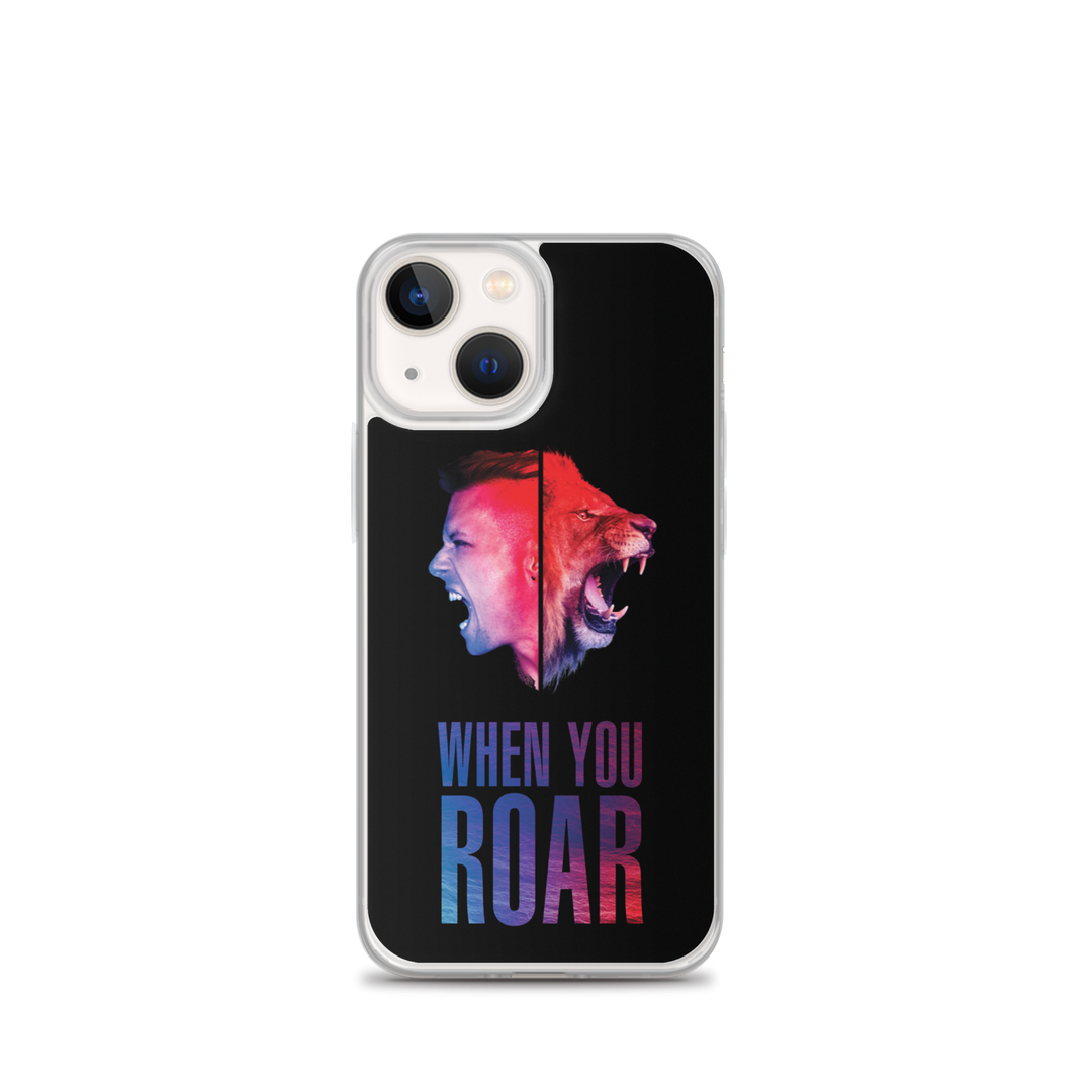 Apple iPhone mobiltelefon cover - When You Roar, sort