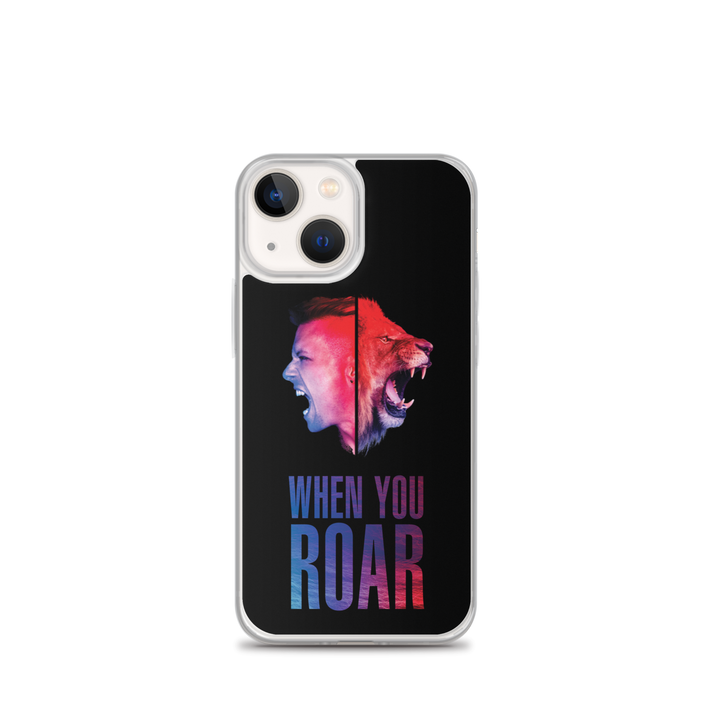 Apple iPhone mobiltelefon cover - When You Roar, sort