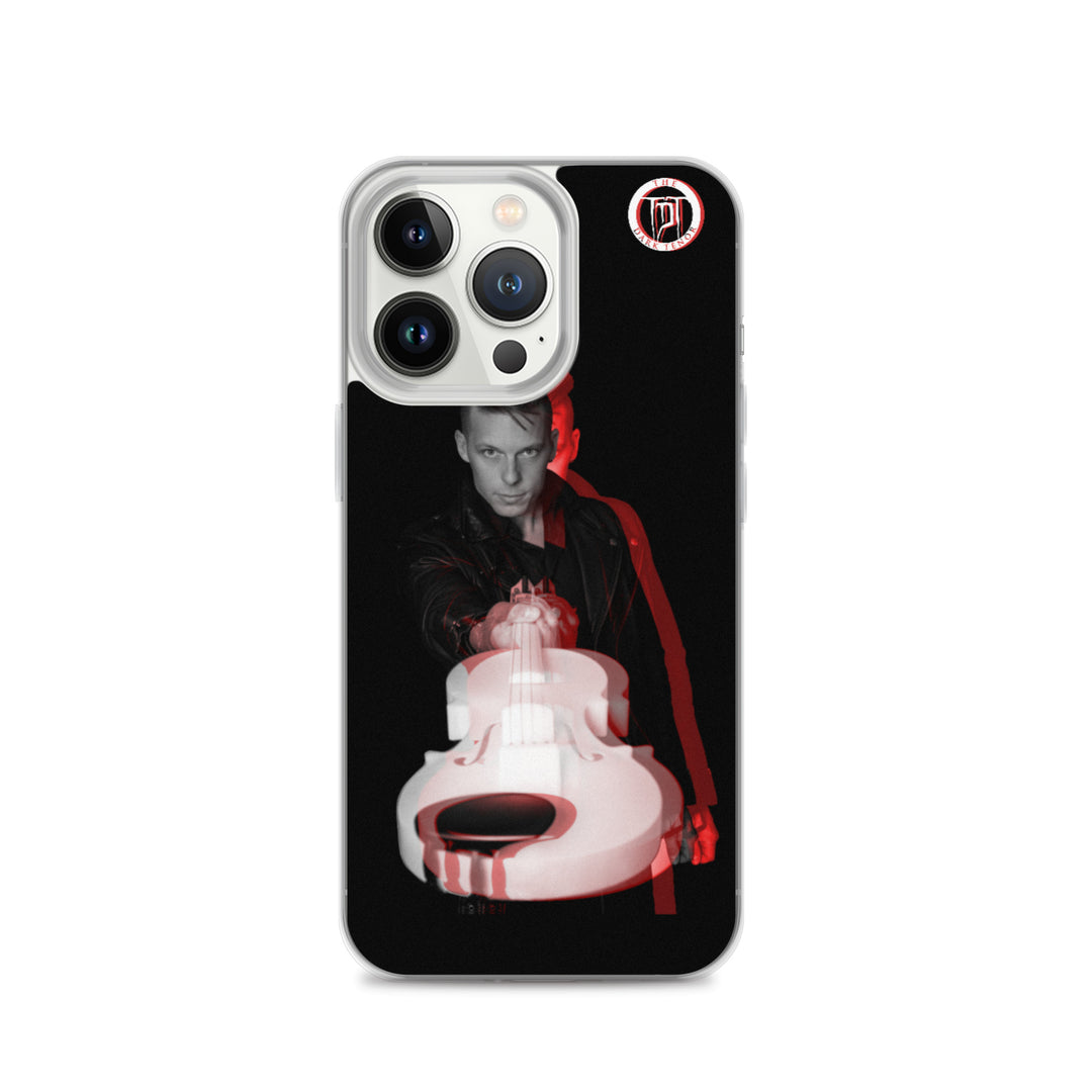 Apple iPhone Phone Case - Violin, Shdow Rebel Red