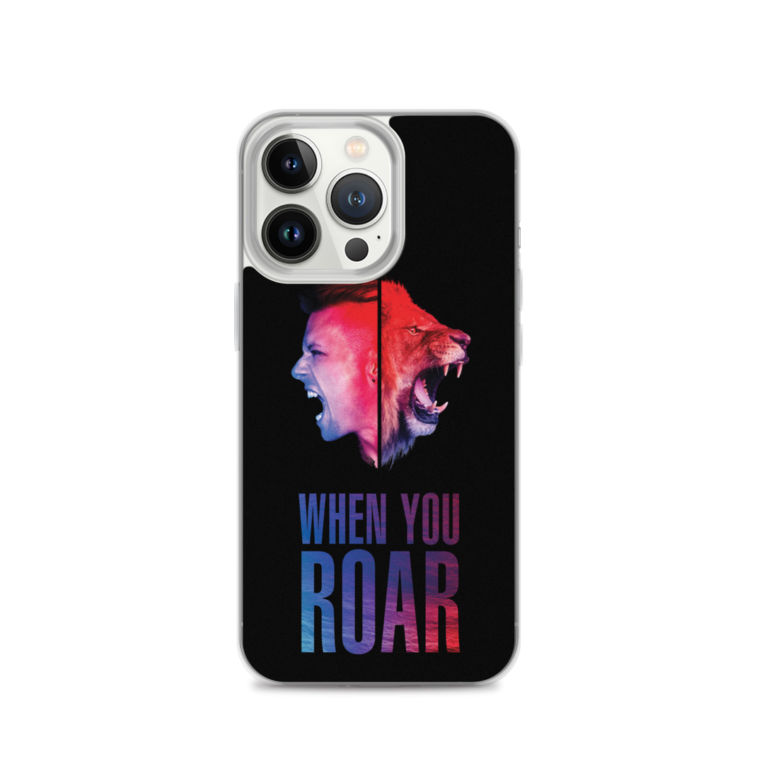 Apple iPhone mobiltelefon cover - When You Roar, sort