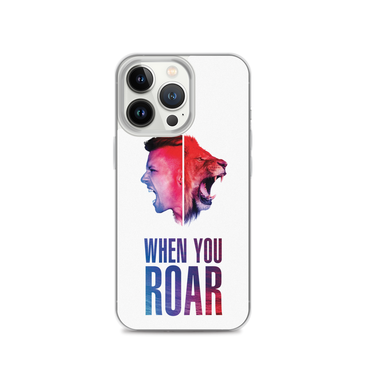 Apple iPhone Phone Case - When You Roar, White