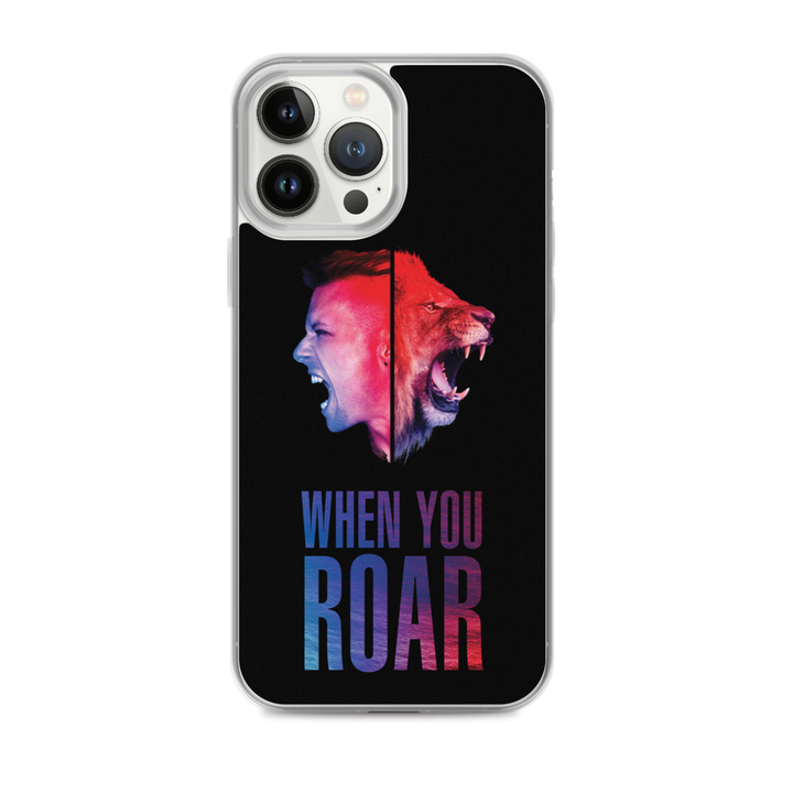 Apple iPhone mobiltelefon cover - When You Roar, sort