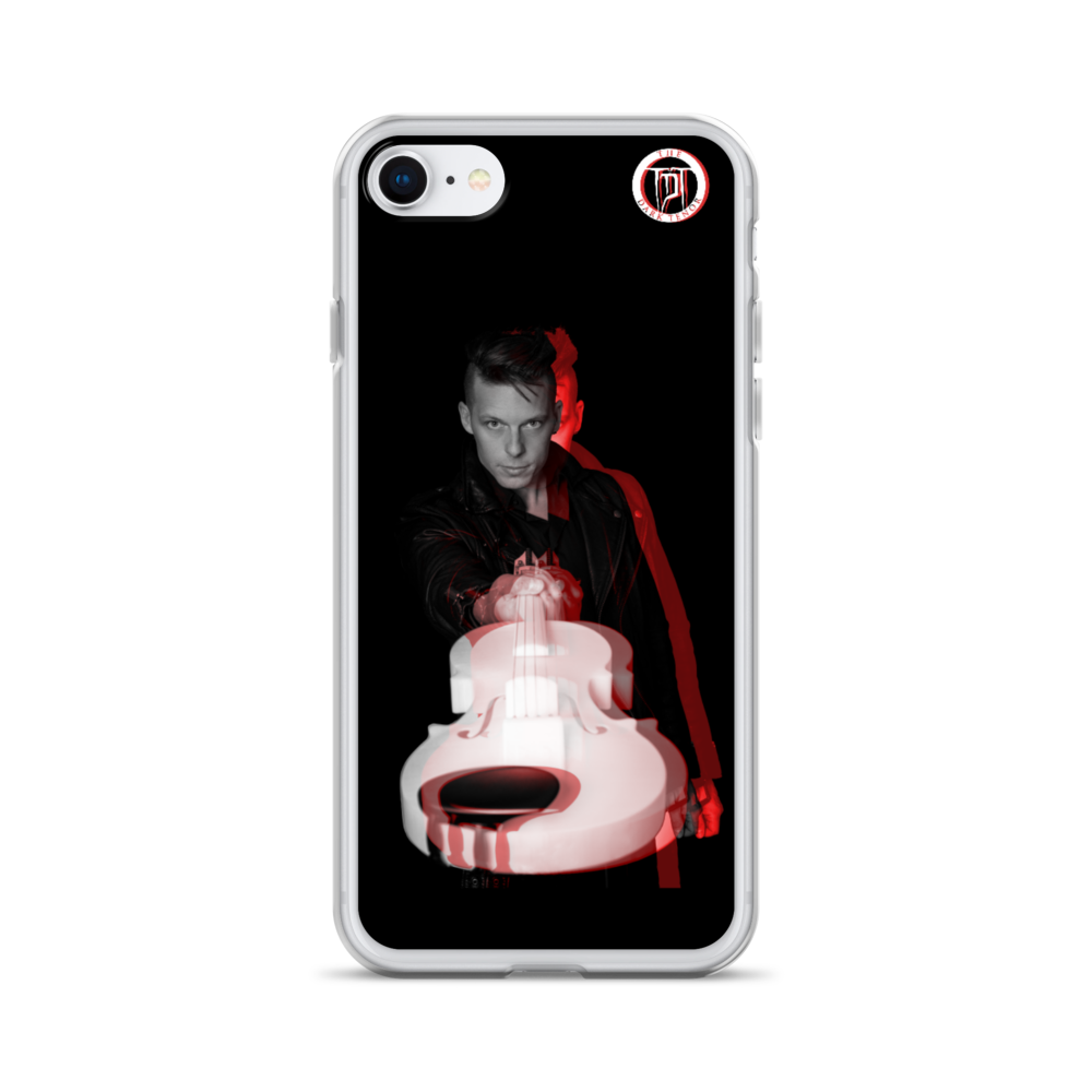 Apple iPhone Phone Case - Violin, Shdow Rebel Red