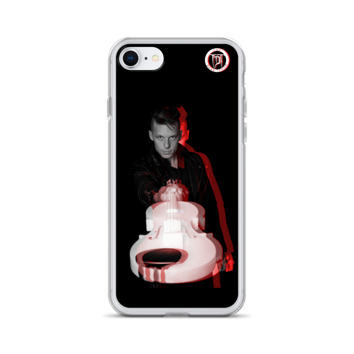 Apple iPhone Phone Case - Violin, Shdow Rebel Red