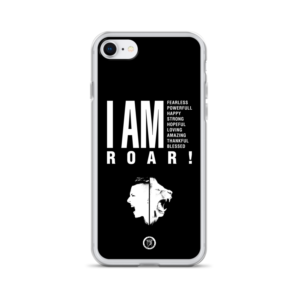 Apple iPhone Phone Case - I am (Roar 2.0), White