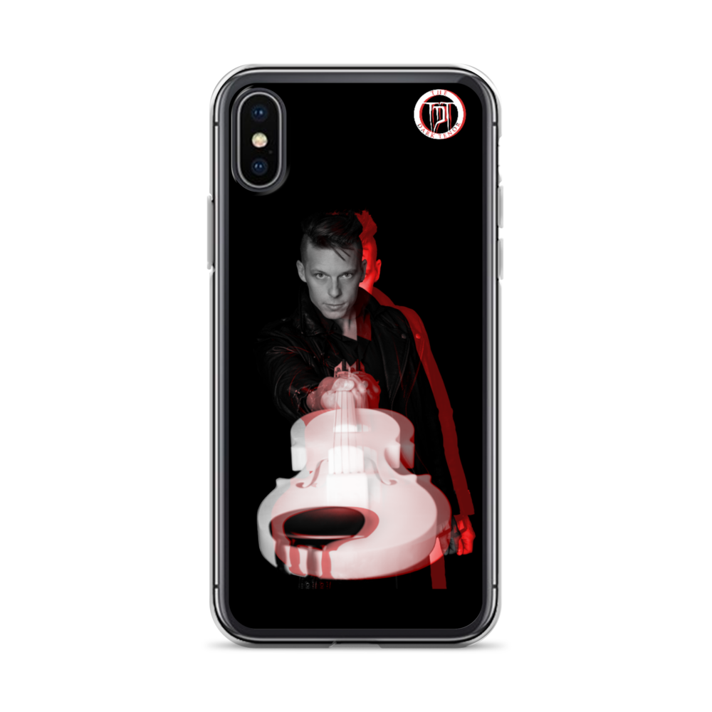 Apple iPhone Phone Case - Violin, Shdow Rebel Red