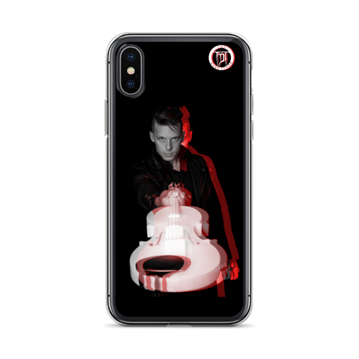 Apple iPhone Phone Case - Violin, Shdow Rebel Red