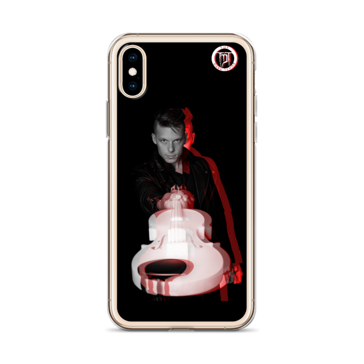 Apple iPhone Phone Case - Violin, Shdow Rebel Red