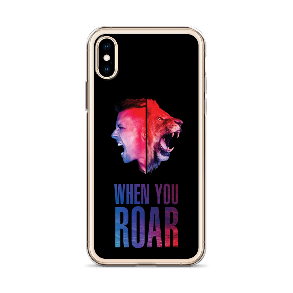 Apple iPhone mobiltelefon cover - When You Roar, sort