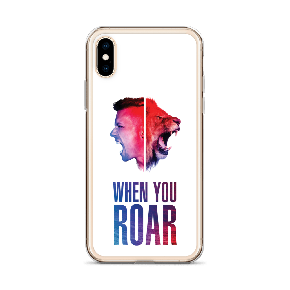 Apple iPhone Phone Case - When You Roar, White