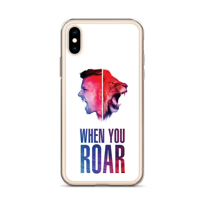 Apple iPhone Phone Case - When You Roar, White