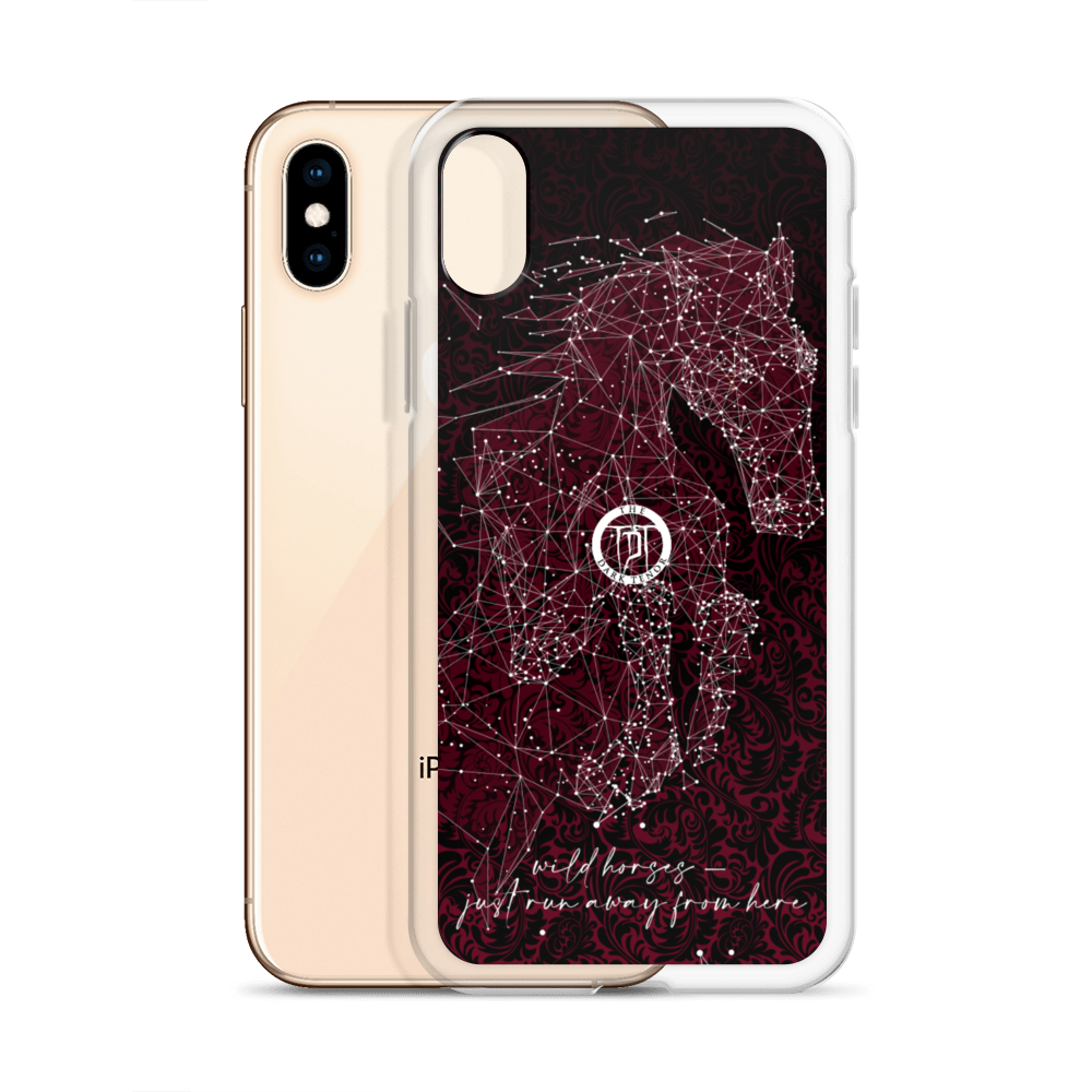 APPLE IPHONE PHONE CASE – WILD HORSES