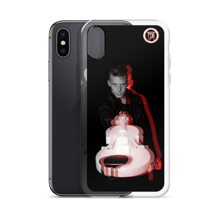 Apple iPhone Phone Case - Violin, Shdow Rebel Red