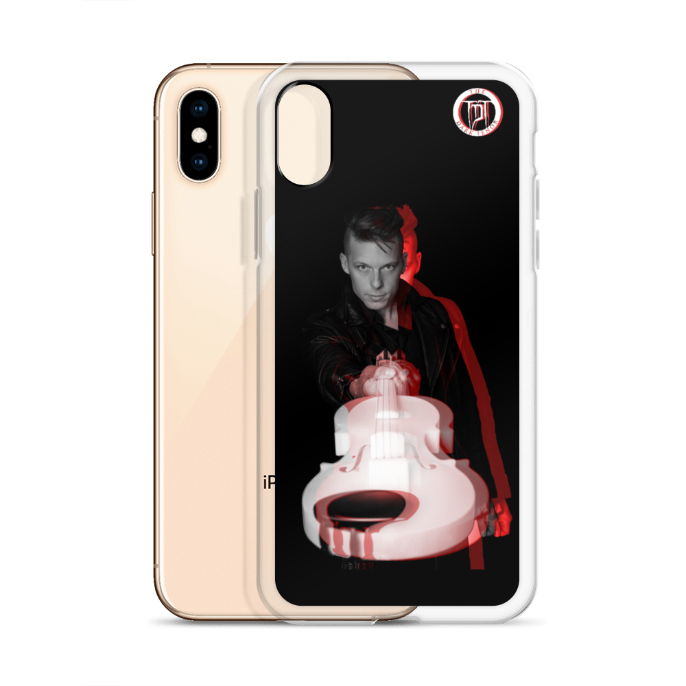 Apple iPhone Phone Case - Violin, Shdow Rebel Red