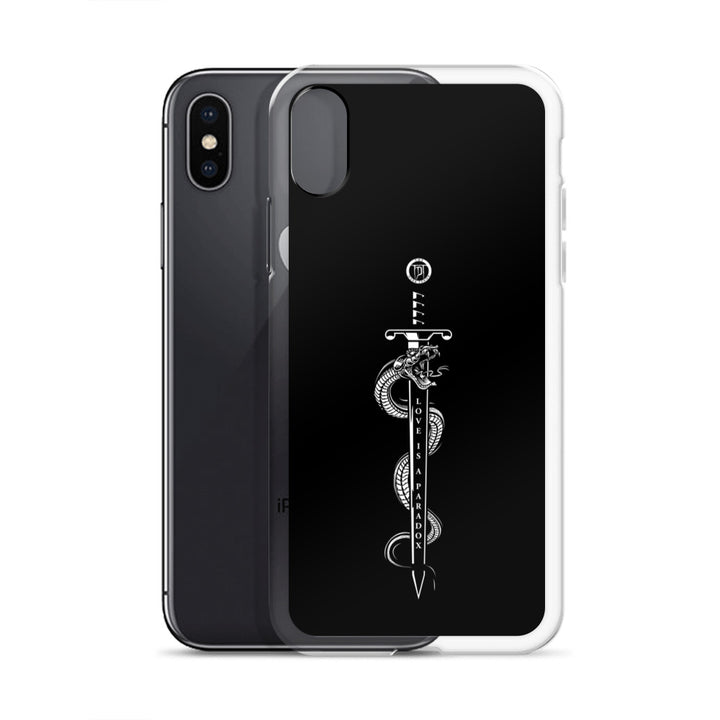 Apple iPhone cover - Paradox, Snake &amp; Sword