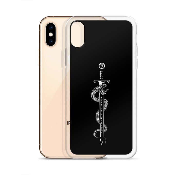 Apple iPhone cover - Paradox, Snake &amp; Sword