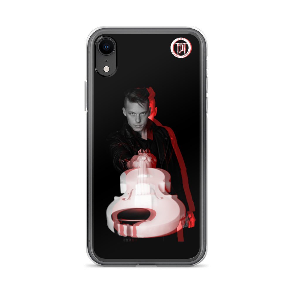 Apple iPhone Phone Case - Violin, Shdow Rebel Red