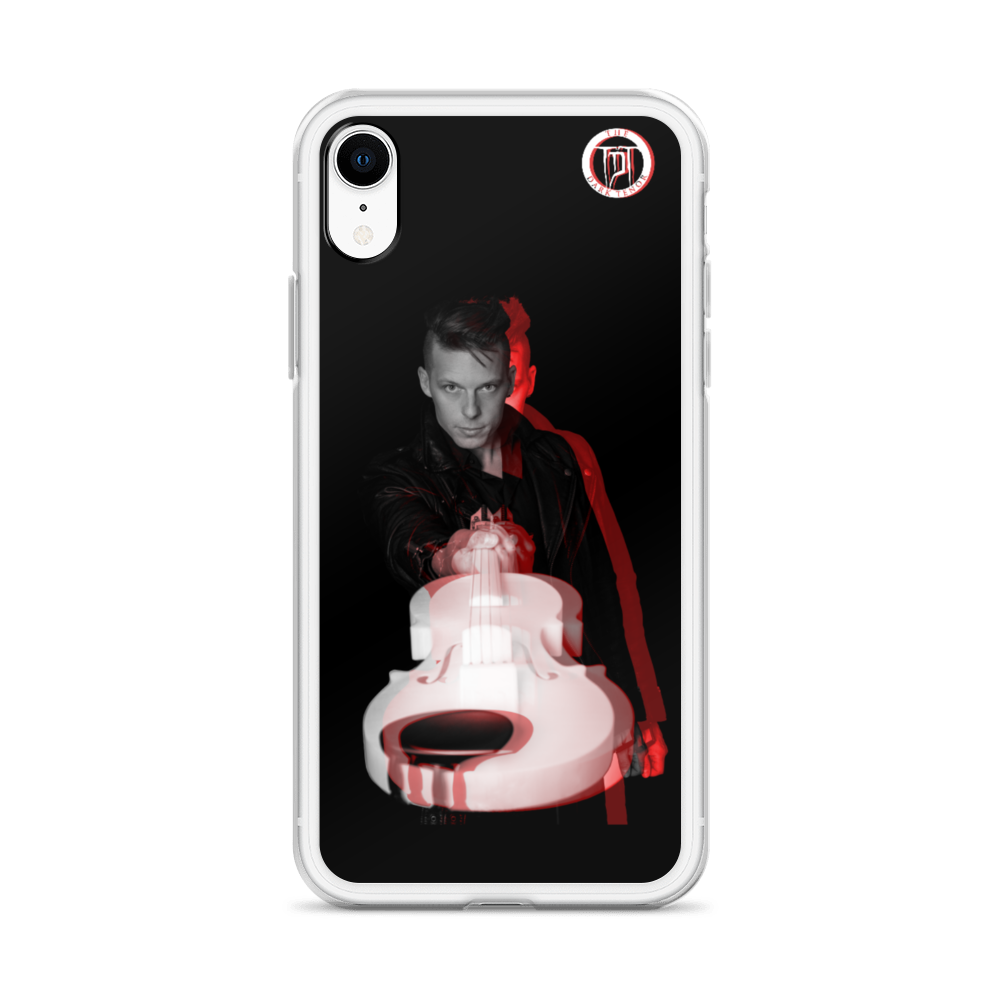 Apple iPhone Phone Case - Violin, Shdow Rebel Red