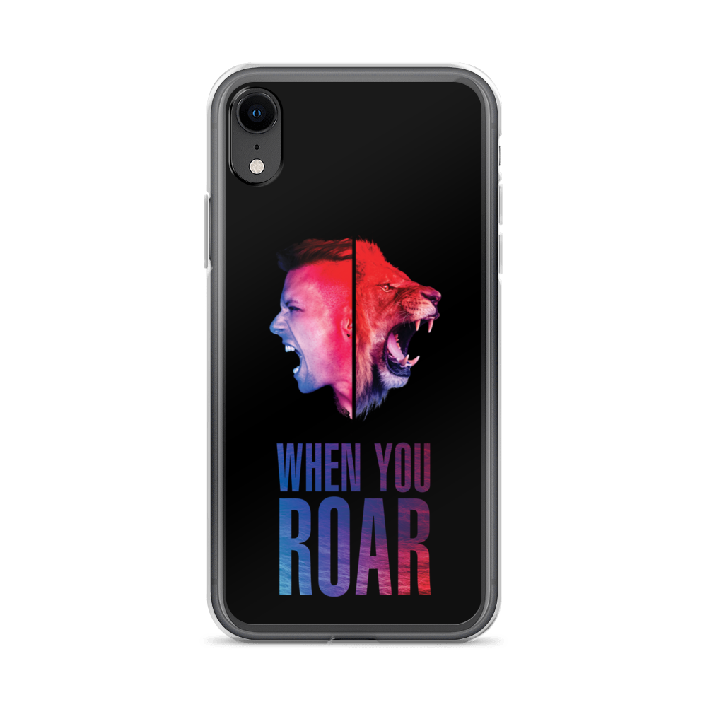 Apple iPhone mobiltelefon cover - When You Roar, sort