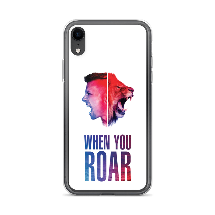 Apple iPhone Phone Case - When You Roar, White