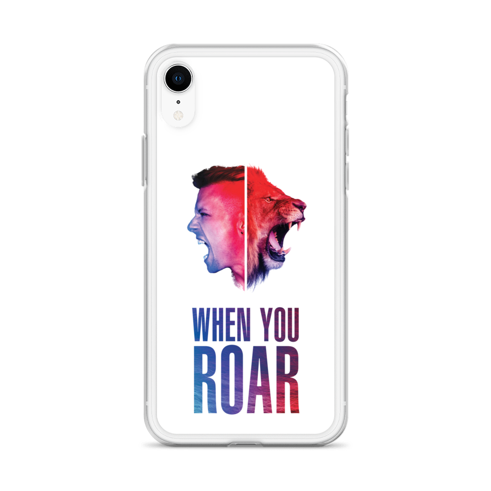 Apple iPhone Phone Case - When You Roar, White