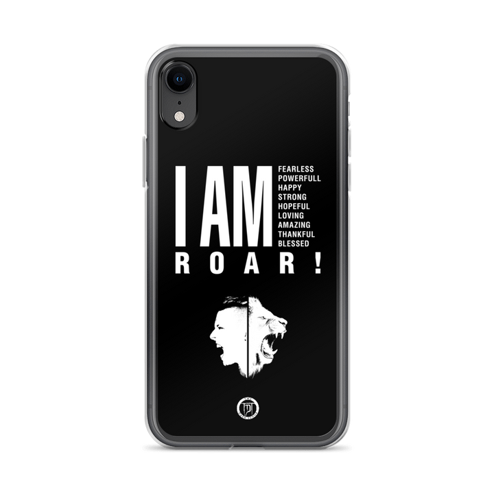 Apple iPhone Phone Case - I am (Roar 2.0), White