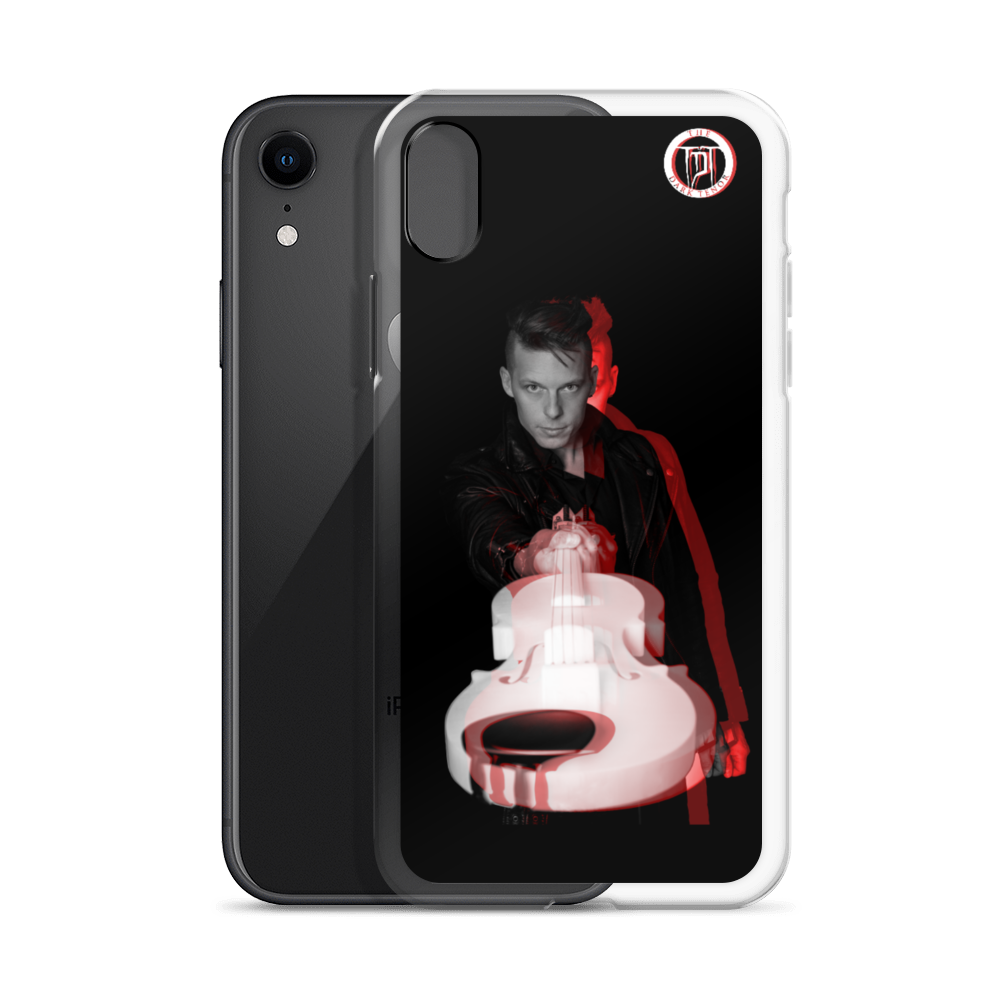 Apple iPhone Phone Case - Violin, Shdow Rebel Red