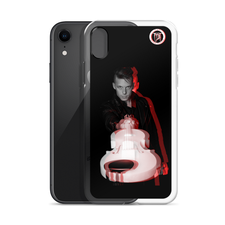 Apple iPhone Phone Case - Violin, Shdow Rebel Red