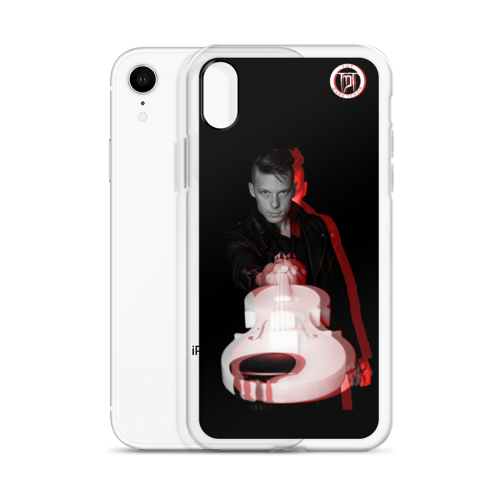 Apple iPhone Phone Case - Violin, Shdow Rebel Red