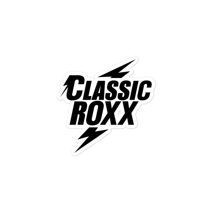 Sticker - Classic RoXX Logo, black