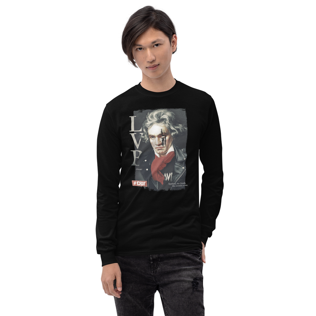 Long-sleeved shirt men - Beethoven Rocker