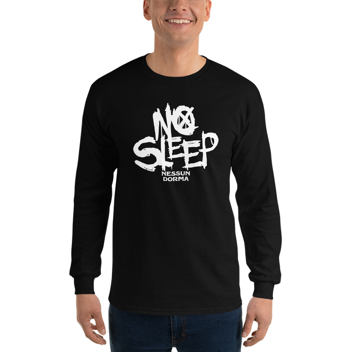 Long-sleeved shirt men - No Sleep (Nessun Dorma)