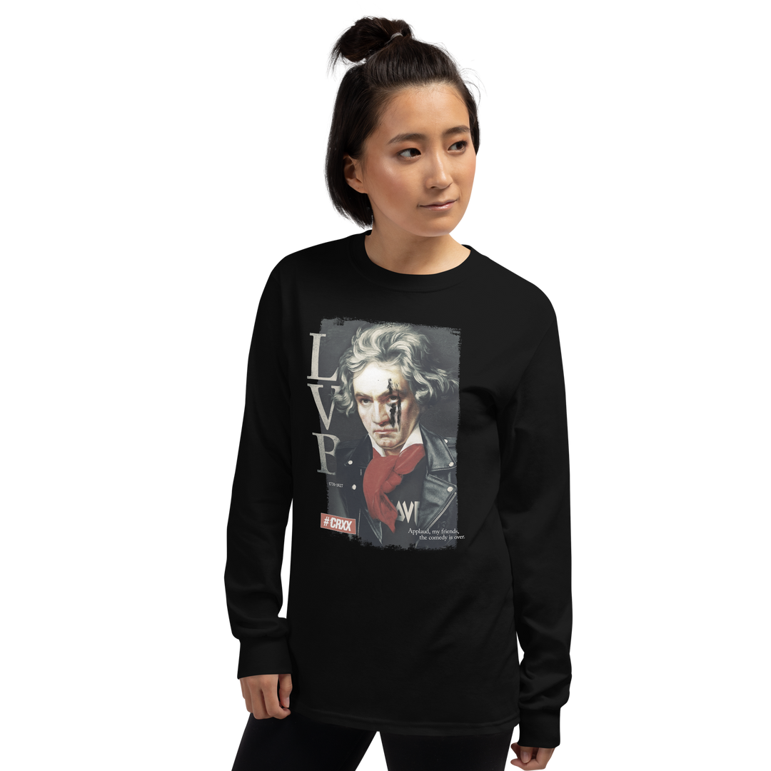 Long sleeve women's shirt - Beethoven Rocker