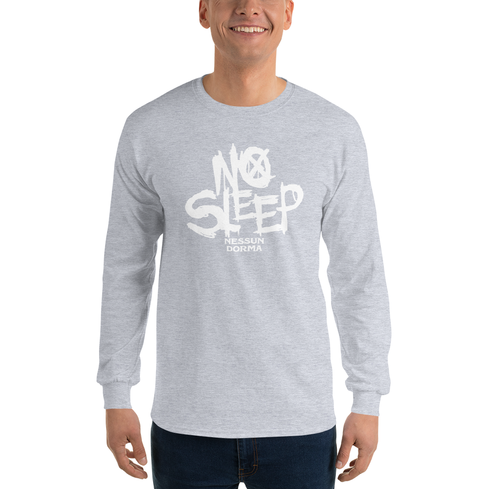 Long-sleeved shirt men - No Sleep (Nessun Dorma)