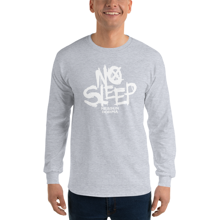 Long-sleeved shirt men - No Sleep (Nessun Dorma)