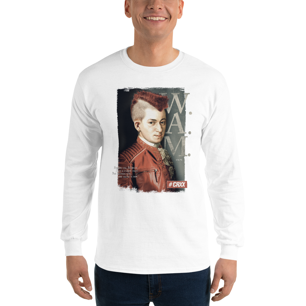 Long-sleeved shirt men - Mozart Punk Iroquois