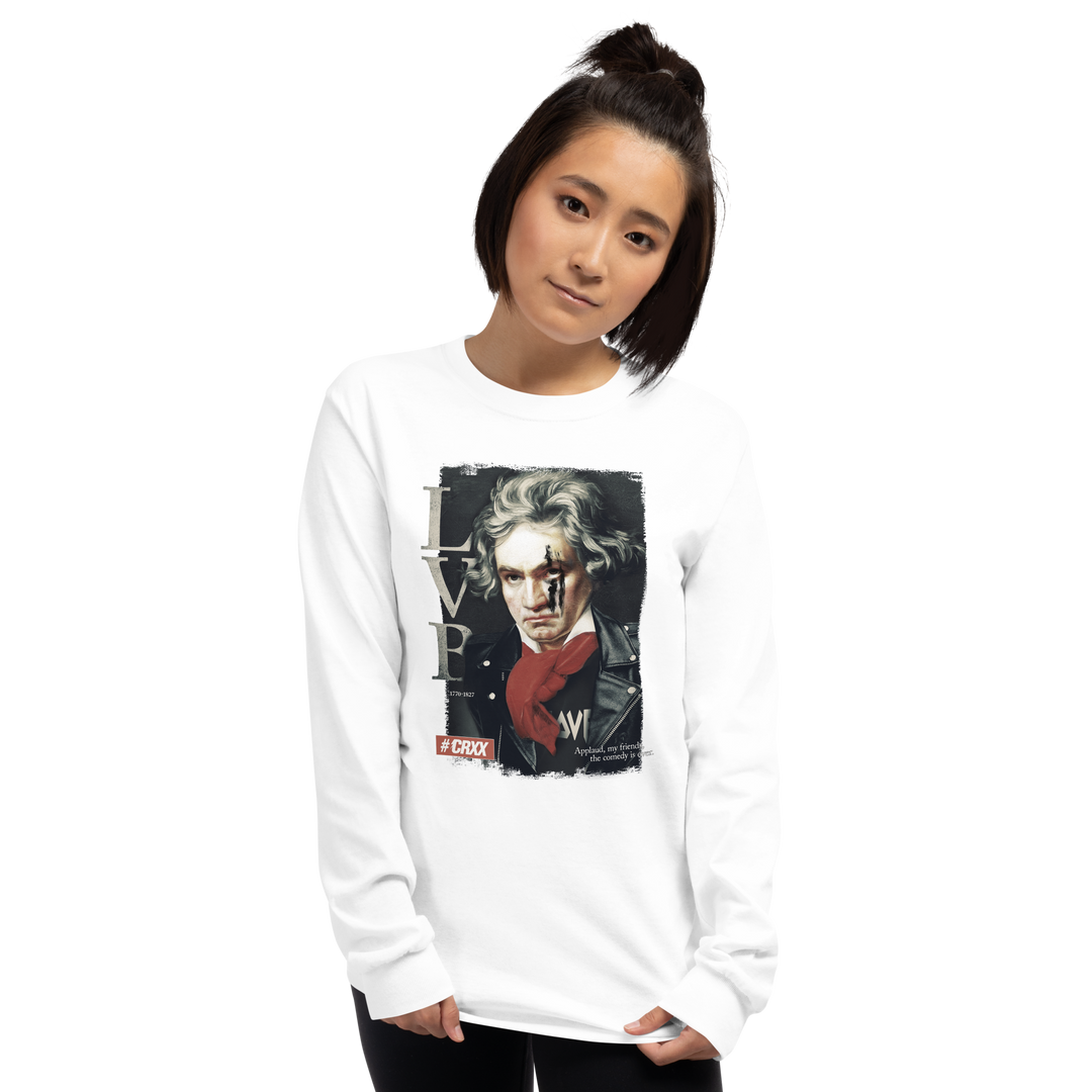 Long sleeve women's shirt - Beethoven Rocker