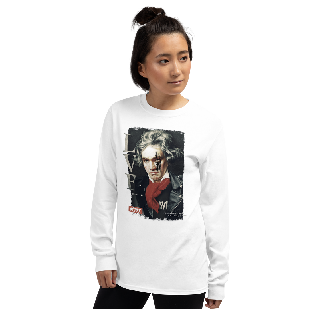 Long sleeve women's shirt - Beethoven Rocker