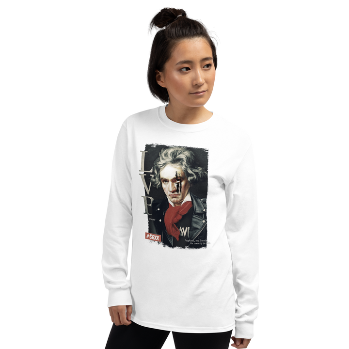 Long sleeve women's shirt - Beethoven Rocker