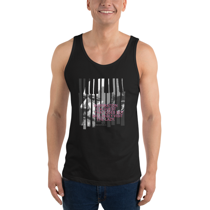 Tank Top Men - Tchaikovsky Quote, black