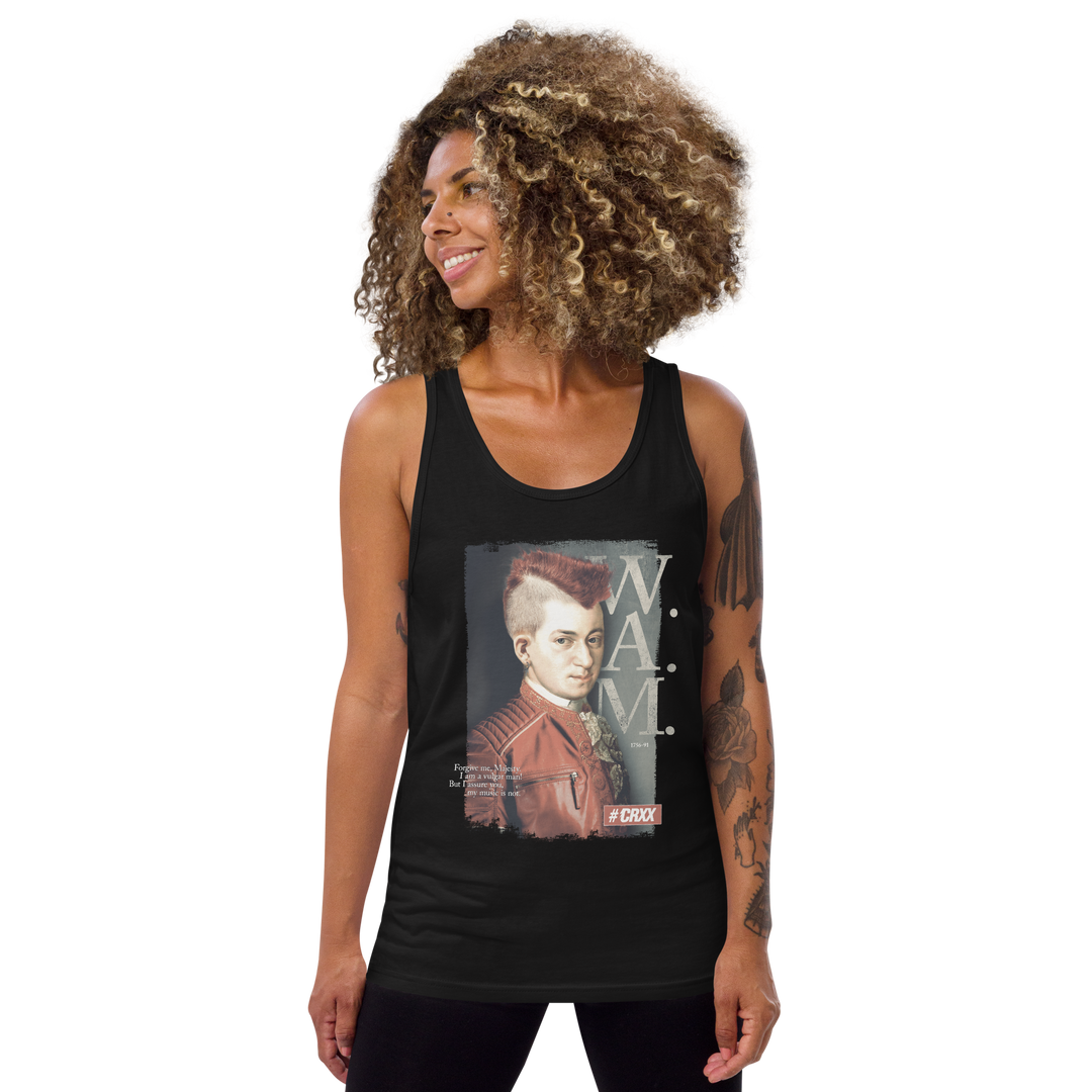 Tank-Top Damen - Mozart Punk Irokese