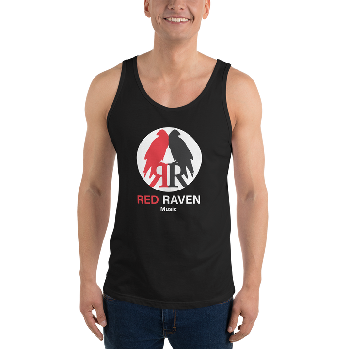 Tanktop herrer - Red Raven Music Logo