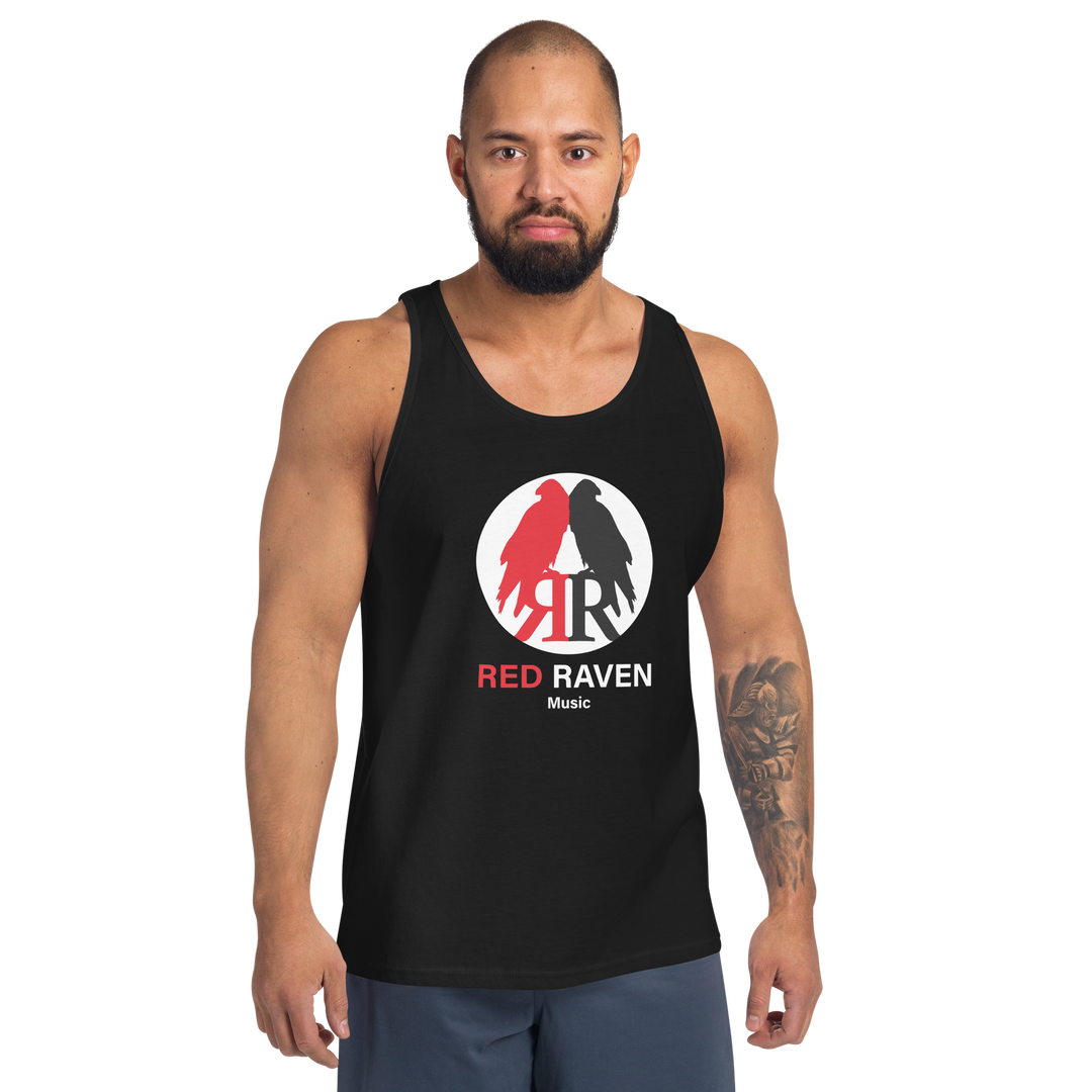 Tanktop herrer - Red Raven Music Logo