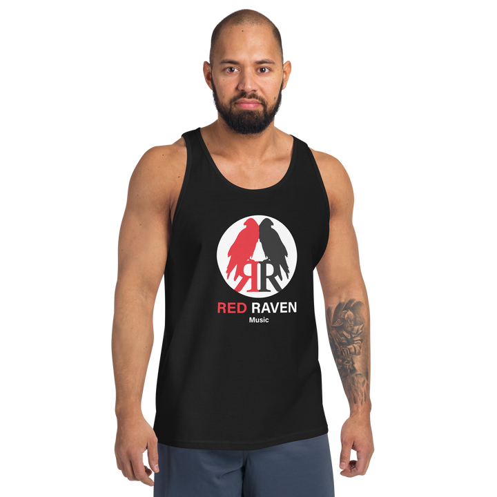 Tanktop herrer - Red Raven Music Logo