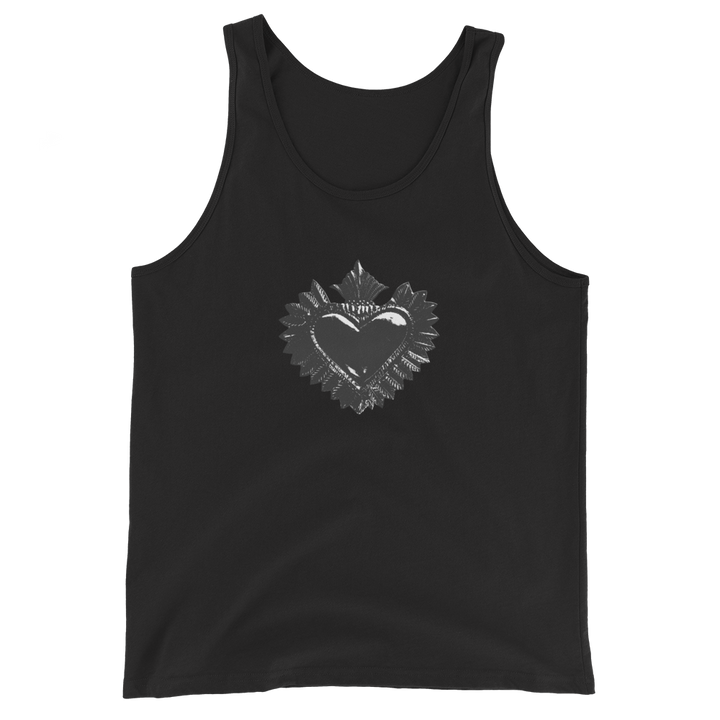 Tank top women - Darker Hearts, Black Heart, Black on Black