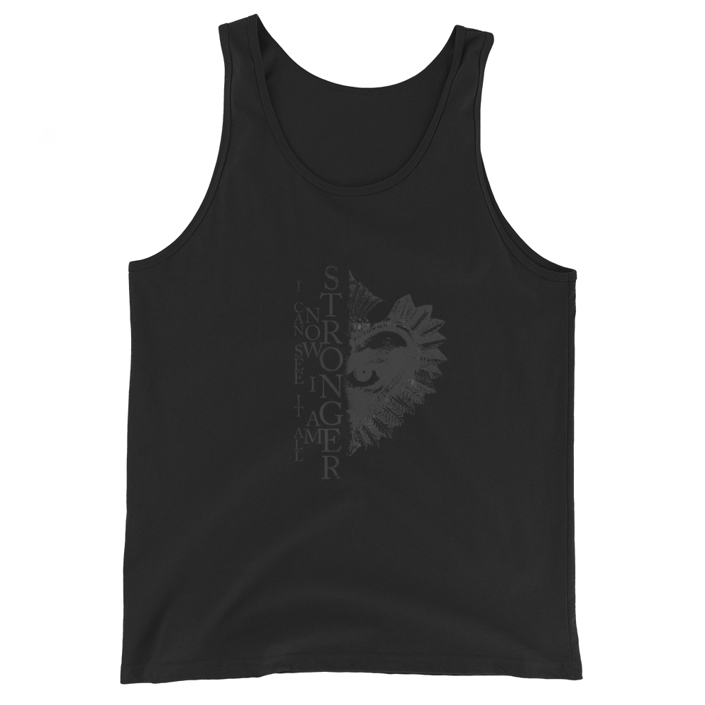 Tank-Top Damen - Now I Am Stronger, Darker Hearts