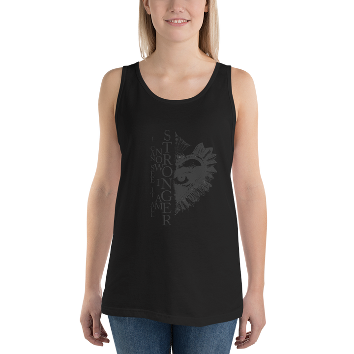 Tank-Top Damen - Now I Am Stronger, Darker Hearts