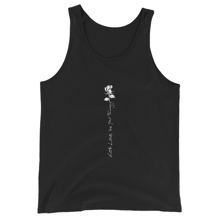 Tanktop kvinder - Let Love Be Your Energy, hvid rose