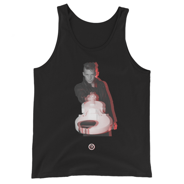 Tank top women - violin, Shadow Rebel Red